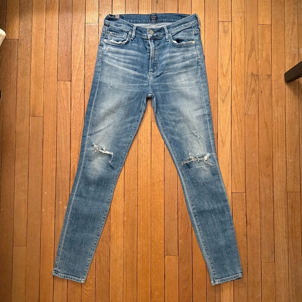 Citizens of Humanity Rocket High Rise Skinny Jeans Sz 28